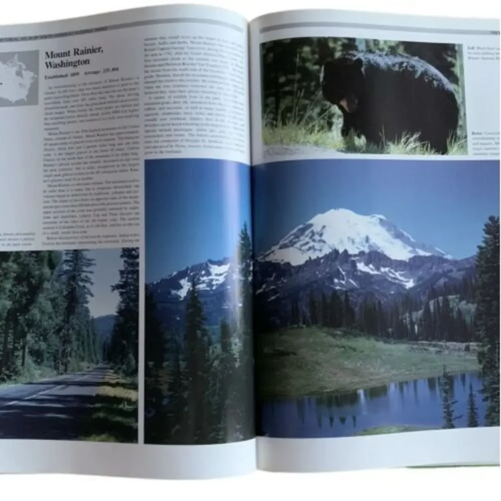 The National Parks Of The U.S.A. by James V. Murfin Hardcover 1989 - Picture 11 of 13